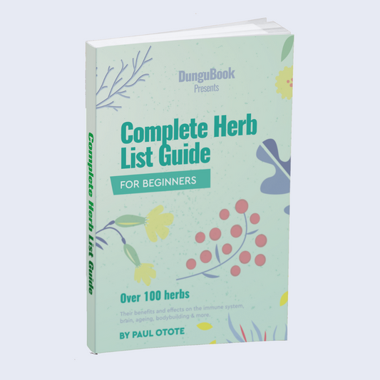 Complete Herb List Guide *Free Bonus with series